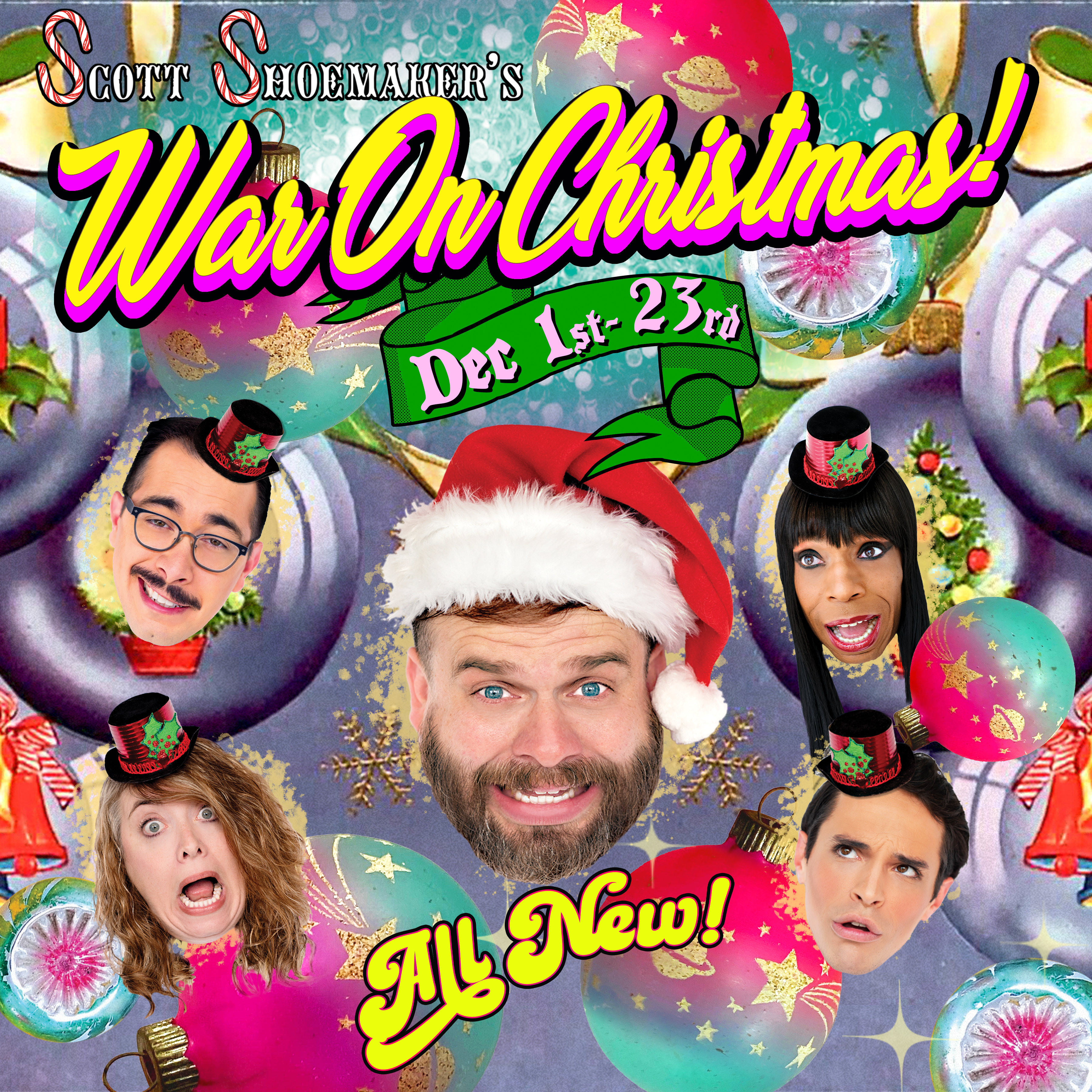 Scott Shoemaker's War On Christmas! Tickets, Theatre Off Jackson, Seattle, WA, Fri, Dec 2, 2022 at 8pm