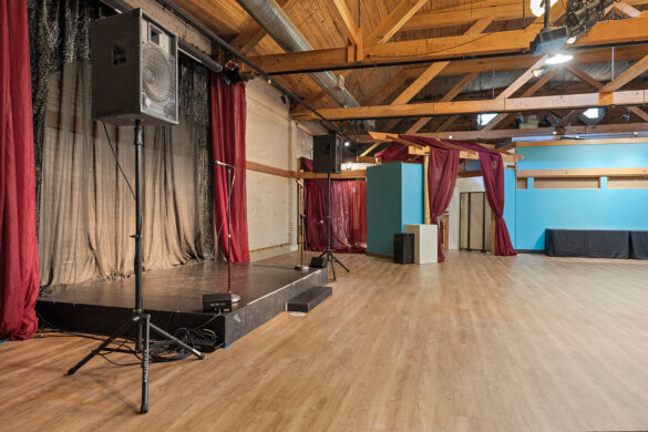 Upstairs from SW Corner