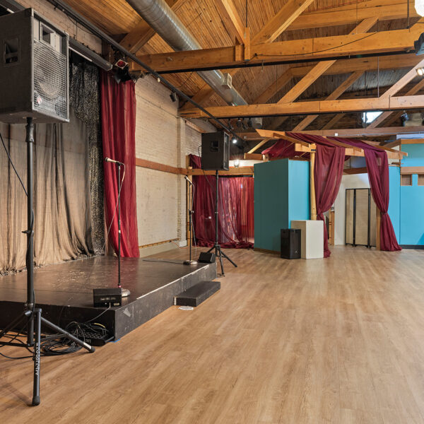 Upstairs from SW Corner