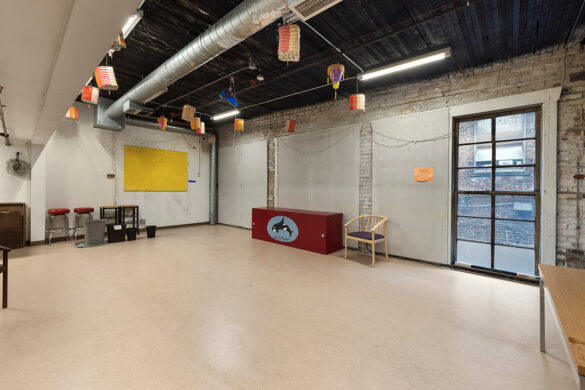 Upstairs Rehearsal Room from NE Corner