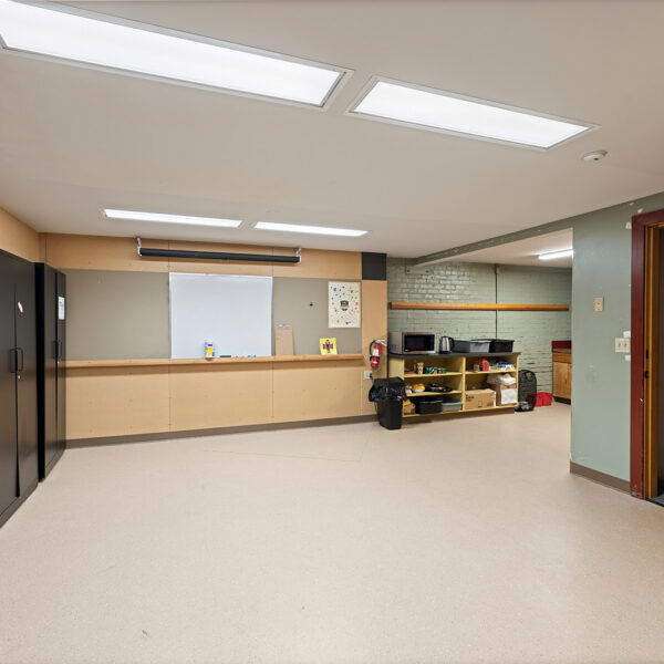 Upstairs Classroom Kitchen SW Corner