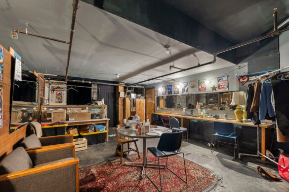 Downstairs Backstage Green Room Reverse