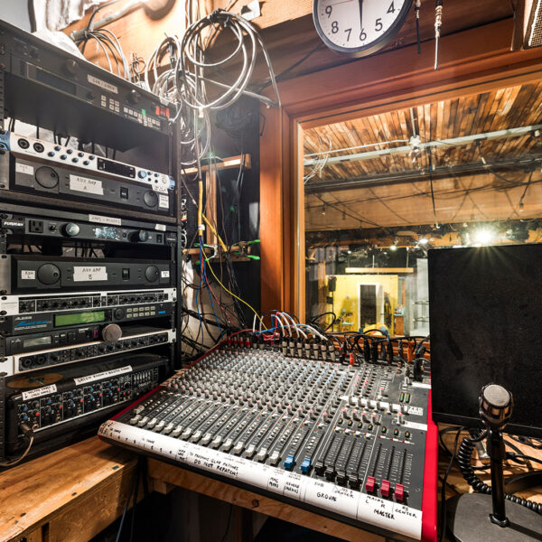 Downstairs Booth Sound Detail